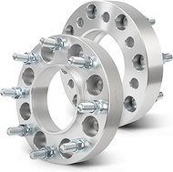 SCITOO 2Pcs Wheel Adapters 1.5" 8x6.5 to 8x180 Bore 117mm Studs 14x1.5 8Lug Wheel Spacers Adapters F