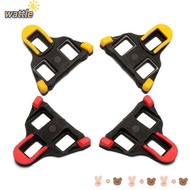 WATTLE 2Pcs Bike Pedal Cleats Practical Cycling Shoe Cleat Road Bike