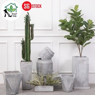 Plant pot cement pot Flower pot Planter box outdoor big plant tree Fiber Glass Planter Pot Concrete