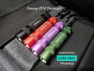 LED 強光電筒 Convoy S21A. 2300 lumens. 21700 lithium battery 4000 mAh + USB charger included