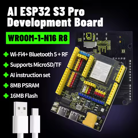 Keyestudio ESP32 S3 Pro Development Board Based on the ESP32-S3-WROOM N16R8 Module With Type C USB f