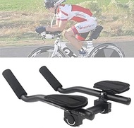 Bike Aero Bar, Aluminum Alloy Aero Bars for Road Mountain Bike, Bicycle Racing TT Handlebar Clip on Armrest Bar, Relaxation HandleTriathlon Handkebars …