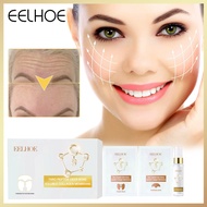 Eelhoe Collagen Face Firm Mask Taro Peptide Deer Bone Soluble Collagen Membrane Tightening Reduce Fine Lines Moisturizing Serum Stickers Wrinkles Removal Anti-Aging Protein Mask Skin Care