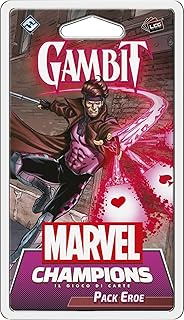 Asmodee Marvel Champions The Card Game: Gambit - Expansion - Hero Pack - Italian Edition