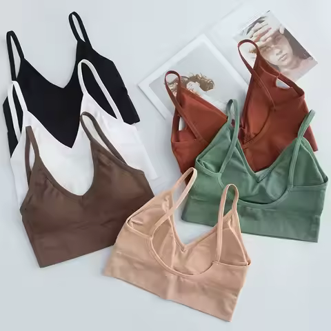 3pcs Women Breathable Sports Bra Fitness Top Female Seamless Yoga Bra Shockproof Crop Top Push Up Sp