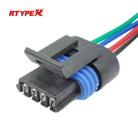 1/5/10 SET 4 Pin Delphi Female Car Intake Pressure Sensor Connector Plug 1.2L D4F Auto Oxygen Sensor