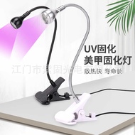 Exclusively Supply Mini Manicure UV Glue Curing Light Purple Light with Clip and Switch USB Light On