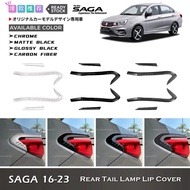 Awesome2u Proton Saga VVT 2016-2023 Rear Tail Lamp Lip Cover Sportivo Design Lampu Belakang Garnish 