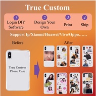 True Custom Phone Case Customize DIY Phone Hard Case Soft Case Personalized Custom Phone Case