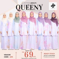 SABELLA Queeny 95 Baju Kurung Moden Viral Tanpa Gosok Design Terkini Raya Sedondon