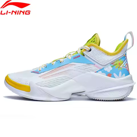 Li-Ning Men POWER X Professional Basketball Shoes BOOM Cushion LIGHT FOAM PLUS LiNing Wearable Sport