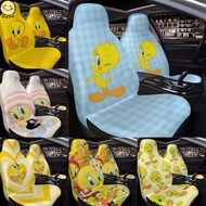 Tweety Bird 2 Piece Car Front Seat Covers, Ultra-Soft Dustproof Universal Auto Interior Accessories