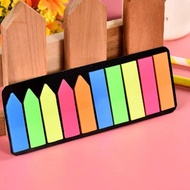 Sticky Note Fluorescent Film Sticky Note Label Sticker Index Sticker Sticky Note Sticker Instruction