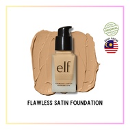 ELF Flawless Satin Foundation, Lightweight Flawless Finish, e.l.f. Cosmetics | SKINODIP