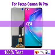 6.8"Original LCD For Tecno Camon 16 Pro CE8 Screen Touch Screen LCD Display Touch Screen Digitizer A