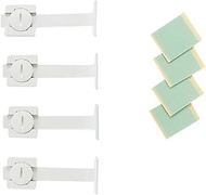 Sanwa Supply QL-59 Earthquake Resistant Stopper T-Type (4 Pieces), Earthquake Resistance 7, Target W