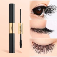 Smudge 4d Anti-Curling Mascara 2 in 1 Thick One Thin Roll Super Long Head 8cc Waterproof Anti-Brush 