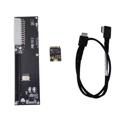 PCI-E 3.0 M-Key M.2 to Oculink SFF-8612 SFF-8611 Host Adapter for GPD WIN Max2 External Graphics Car