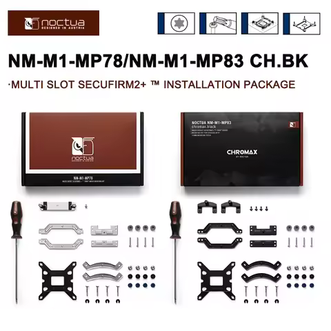 Noctua NM-M1-78 NM-M1-MP83 Chromax.black Mounting-kit Fixed Buckle Upgraded CPU Heat Sink Buckle LGA