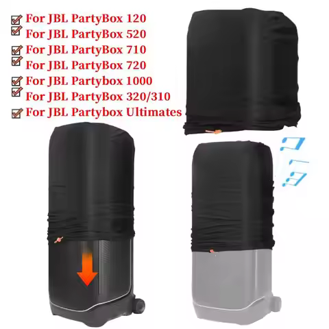 Dust Cover Protective Case for JBL Partybox 710/720/1000 Speaker Cover Dust Case w/Elastic Band for 