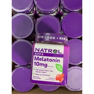[Mẫu mới] Kẹo dẻo hỗ trợ ngủ ngon 10mg Natrol Melatonin Gummies