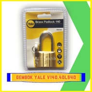 Yale Brass Padlock Size 40mm Neck Length V140.40LS40 Top Quality