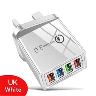 ✨Improve Phone Battery Life✨ 4-Port Travel USB Multi-Interface Phone 5V2A Power AdapterFour-Port Tr