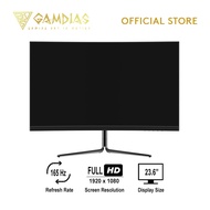 Gamdias ATLAS HD 236G 23.6" 165hz Curved Monitor