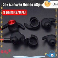 OLINI 3 Pairs Eartips Soft In-Ear Bluetooth Headset Earbuds Tips for Huawei Honor xSport AM61