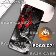 Rc33/Softase rubber poco C71 - ANIME Motif - Case poco C71 - Casing poco C71 - Silicone poco C71 coo