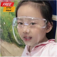 Full mask Face Shield For Kids / Face Shield Anti-fog * Kids &amp; Adult Size