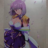 SSSS GRIDMAN UNIVERSE 入場特典 A4透明膠Poster 新條茜