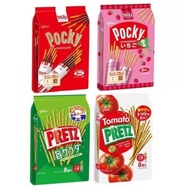 Japan Imported golico Glico pocky pocky Strawberry Chocolate Biscuit Bar pocky Biscuit Bag