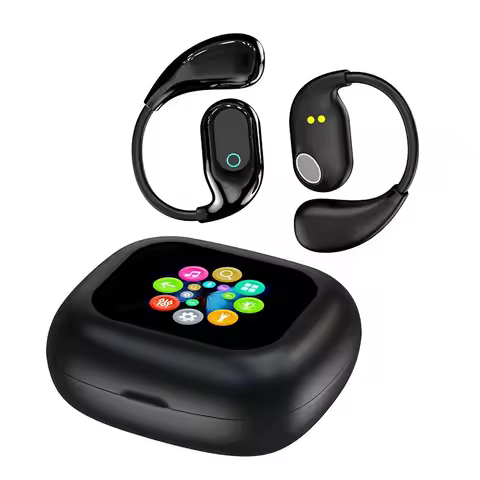 Full-color Touch Screen Wireless Bluetooth Headset OWS Ear-mounted Non-in-ear 5.4 Long Battery Life 