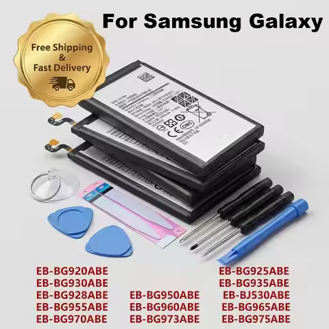 High Quality Brand New Battery For Samsung Galaxy S Series S6 S7 S8 S9 S10 S10e & J5 Pro J7 Pro Mobi