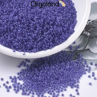 10gs MIYUKI Round Rocailles Beads Japanese Seed Beads 11/0 (RR1930) Semi-Frosted Violet Lined Light 