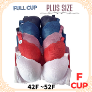 F CUP Saiz Besar 42F - 52F Women Wired Bra Ladies Plus Size Bra 777