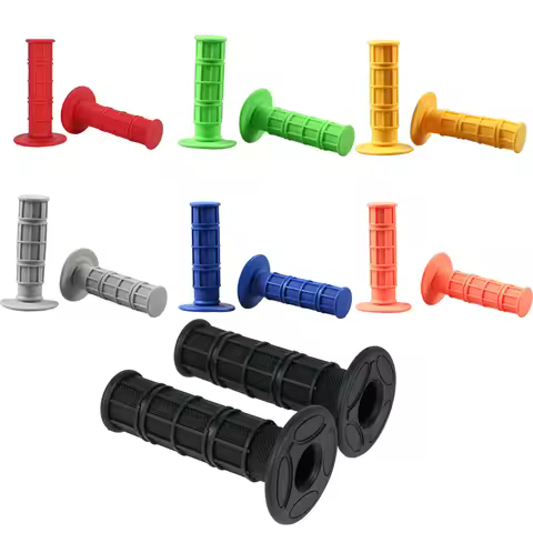 7/8" Universal Motorcycle Rubber Handlebar Grips for SDG XR50 CRF70 PW 80 KLX110 SDG SSR YZF WRF KXF