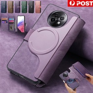 For OPPO Reno 14 13 12F 11F 10 8T Pro 4G 5G Detachable Leather Case ZIP Wallet Shockproof Cover