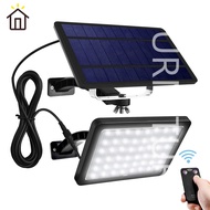 ⚡FT⚡Outdoor Solar Lamp Motion Detector 48LED Solar Garden Lighting 5500mah Waterproof for Courtyard Garage Light