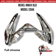 Behel Begel Nmax Old Model Coak FULL CHROME Behel Nmax Old Hole Coak Carbon Horn Nmax 155 Model Coak