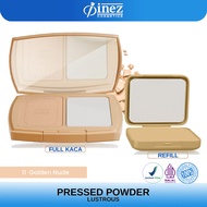 INEZ Lustrous Pressed Powder Bedak Gold Inez 900