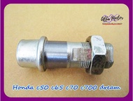 REAR WHEEL AXLE  Fit For HONDA C50 C65 C70 C700 DREAM #ปลอกเพลาล้อหลัง กระบอกเพลาล้อหลัง