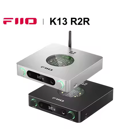 FiiO K13 R2R Desktop DAC Headphone AMP BT5.4 High-Fidelity 24Bit R2R DAC Powerful 2400mW Output LDAC