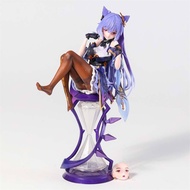 genshin impact รูปปั้น Miniatures Collection ตัวเลข Paimon Klee Hibana ของเล่นอะนิเมะของเล่น Keqing