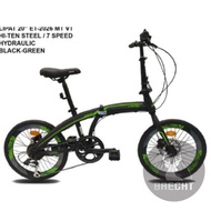 NEW !! Sepeda Lipat Exotic 2026 MT VT 20" hidrolik