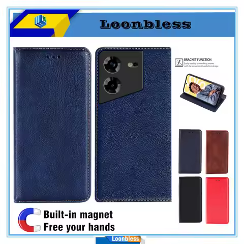 Phone Holster For Tecno Pova 5 Cases Etui Tecno Pova5 LH7n Case celular Book Cover Tecno Pova 5 Pro 