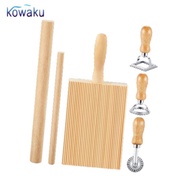 [vsrhkq] Gnocchi Maker Kit Featuring Rolling Pin And Dumpling Tools for Homemade Pasta