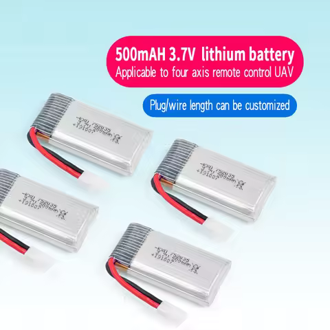 3.7V 160mAh 250mAh 300mAh 500mAh RC Palne Rechargeable lipo Battery for Remote Control FX620 FX820 F