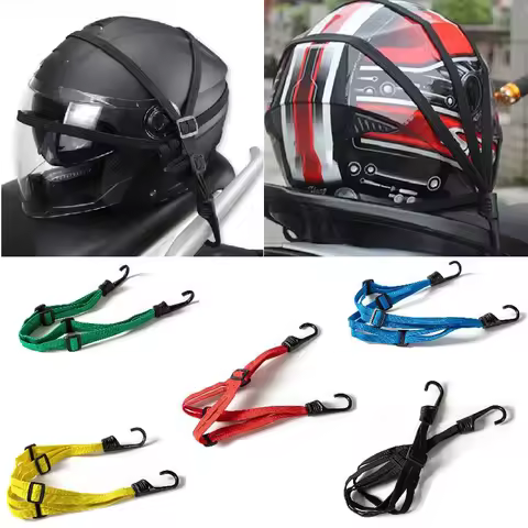 Motorcycle Retractable Helmet Luggage Elastic Rope Strap For Ducati Scrambler 800 Pcx 160 Accessorie